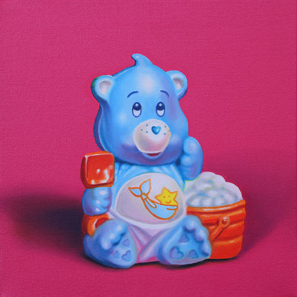 Baby Tugs Bear - Super Mini Print