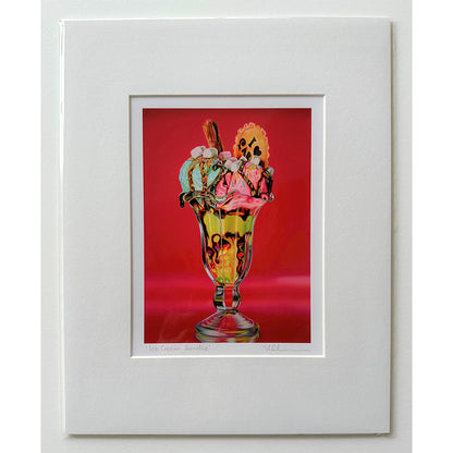 Ice Cream Sundae - Mini Print